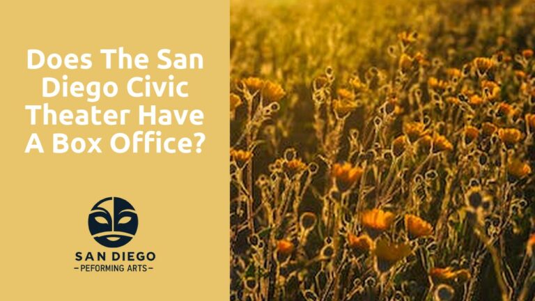 Does the San Diego Civic Theater have a box office?