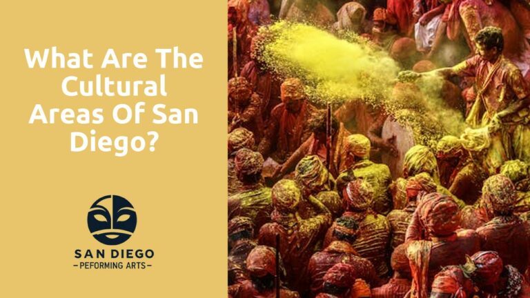 What are the cultural areas of San Diego?