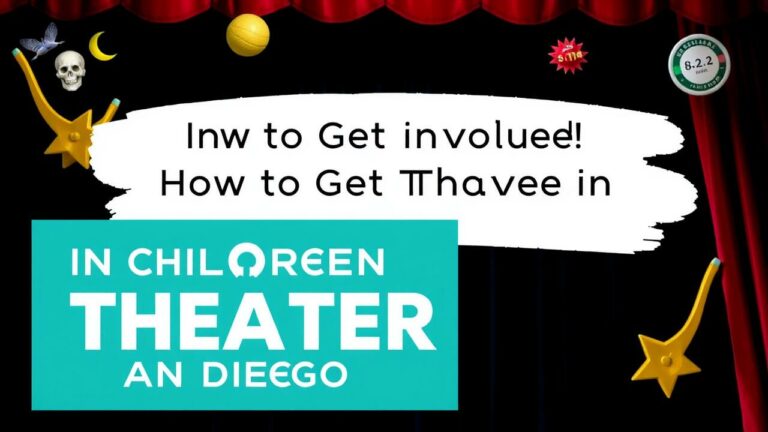 How to Get Involved in Children’s Theater in San Diego