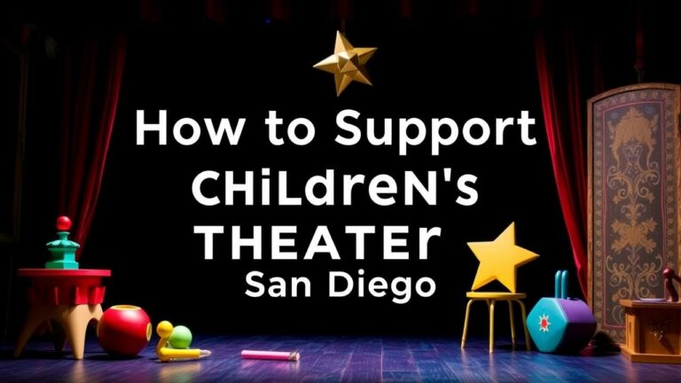 How to Support Children’s Theater in San Diego