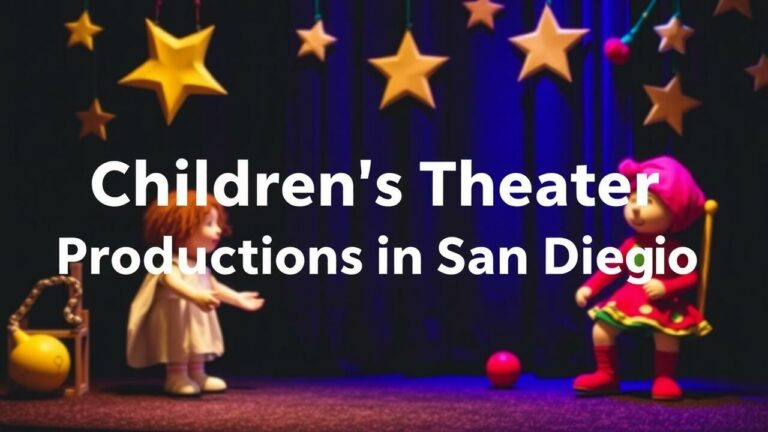 Top 10 Children’s Theater Productions in San Diego