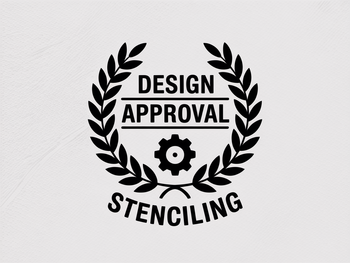 Design Approval and Stenciling